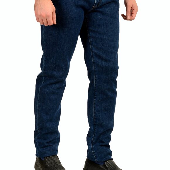 Dolce & Gabbana Men's "Skinny" Mid Blue 5 Pocket Jeans US 32 IT 48 - Picture 2 of 6